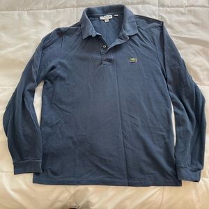 Lacoste Long Sleeve Polo (M)